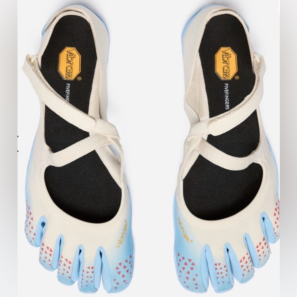 Vibram FiveFingers Powder Blue Toe Shoes